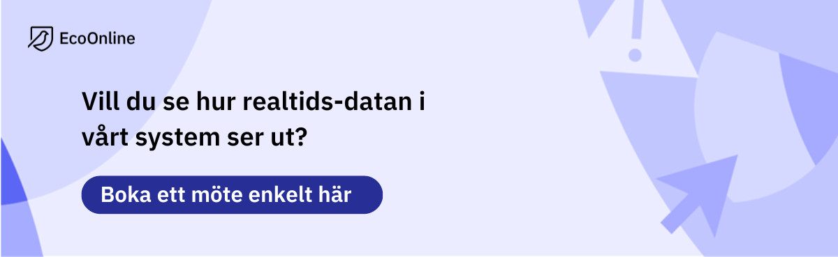 Vill du se hur realtids-datan i vårt system ser ut? Förstklassig EHS-lösning